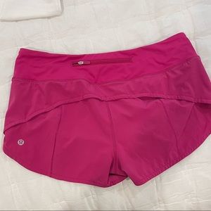Lululemon Speed Up shorts, size 8!!!